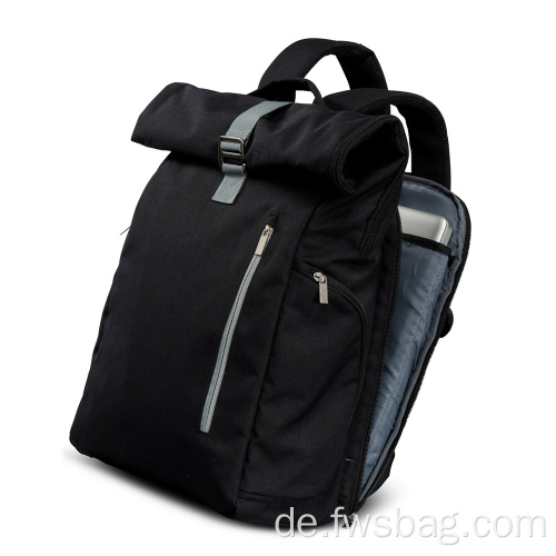 Daypack erweiterbarer Roll -Business -Laptop -Rucksack